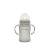 everyday Baby Dětská skleněná láhev Heathy+ Sippy Cup, 150 ml, tichá šedá barva