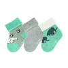 Sterntaler Vauvan sukat 3-pack jääkarhu turkoosi melange