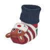 Sterntaler Baby Rattle Socks Natale rosso scuro