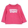 Dětské tričko Levi's® s dlouhým rukávem růžové