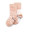 KipKep Stay-On Socks 2-Pack Party Pink Organic