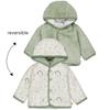 Feetje Veste enfant réversible Welcome To Earth Offwhite