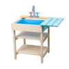 John® Table enfant jeux d'eau et sable bassin robinet bois
