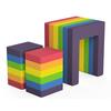 bObles® Jouet de motricité arc-en-ciel rectangle Rainbow Collection, multicolore