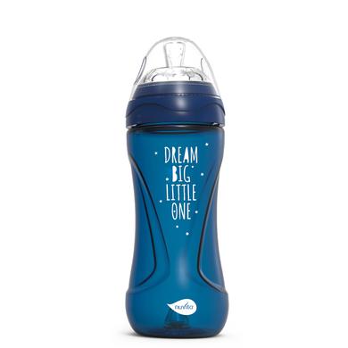 nuvita Babyflaske Anti - kolik Mimic Cool! 330 ml i mørkeblå