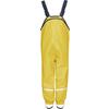 Playshoes Fleece-Trägerhose gelb