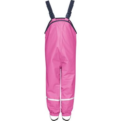 Playshoes Fleece-Trägerhose pink