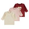 name it Long Sleeve Shirt 3 Pack Nbfnilly Peach Whip
