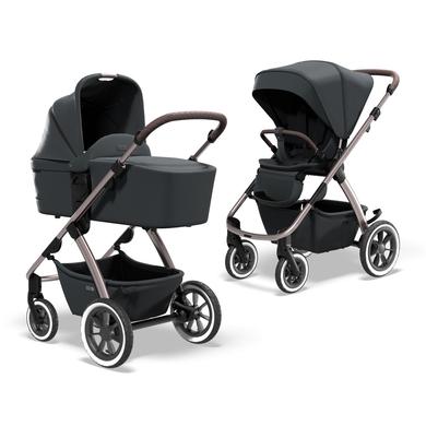 MOON Poussette duo combinée 2en1 Relaxx Limited Edition anthracite/Grey collection 2022