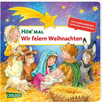 Bücher: Carlsen Verlag CARLSEN Hör mal (Soundbuch): Wir feiern Weihnachten