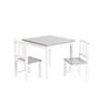 geuther Ensemble table et chaises enfant Activity bois blanc gris