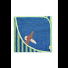 Sterntaler Ręcznik kąpielowy  z kapturem Emmilius, niebieski 80 x 80 cm