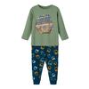 name it Pyjama 2-delig Nkm night set Hedge Green 