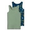 name it Tank Top 2er Pack Hedge Green