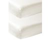 Meyco Jersey-spændelagen 2-pack 70 x 140 cm off white 