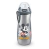 NUK Sports Cup "Minnie" avec bec verseur Soft-Push-Pull en silicone avec clip, 450 ml en gris