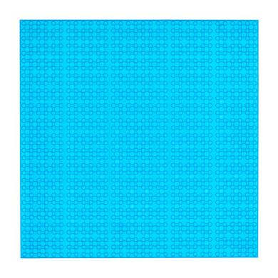 Open Bricks byggeplade 32 x 32 gennemsigtig blå