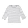 Sense Organics  Overhemd met lange mouwen, grijs stripes 