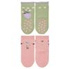 Sterntaler ABS-sokker til småbørn Twin Pack Strawberry Medium Green