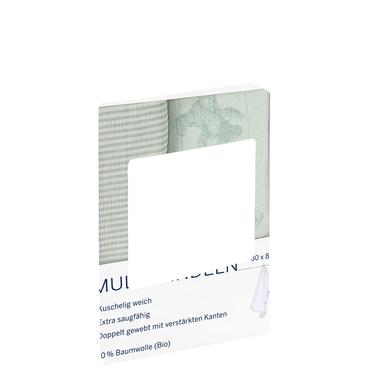 Image of Alvi ® Gaasluiers 3-pack Teddy 1961 80 x 80 cm