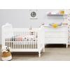 Bopita Babyværelse Belle 2-delt 60 x 120 cm hvid med skiftemåtte