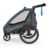 Qeridoo ® QUPA 2 Pyöräperävaunu Blue