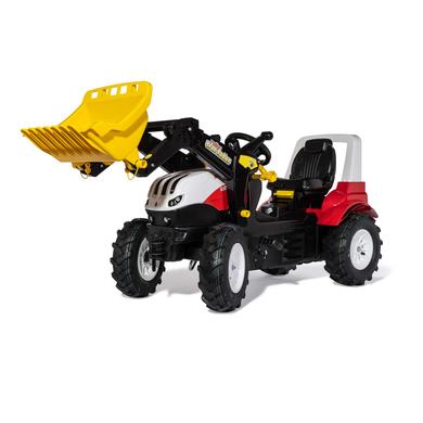 Spielzeug/Kinderfahrzeuge: rolly toys rollyFarmtrac Premium II Steyr - rollyTrac Lader, rollyAir Tyres