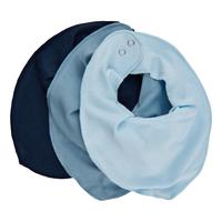 Baby DreieckstuchLätzchen Halstücher Saugfähig Weich Baumwolle mit Druckknöpfen für Jungen und Mädchen 4 Stück 