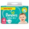 Pampers Baby Dry, koko 4 Maxi, 9-14kg, Giga Pack (1x 120 vaippaa).