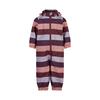 Minymo Softshell Suit Stripe Crushed Berry