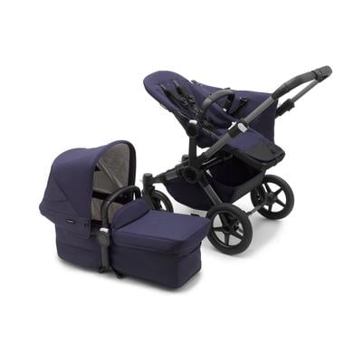 bugaboo Combi Stroller Donkey 5 Class ic Mono Compleet Graphite/Dark Navy