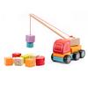 Cubika Toys Holzspielzeug LKW mit Kran