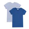 OVS T-skjorte 2-pakning Colony Blue