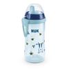 NUK Botella para beber Kiddy Taza que brilla en la oscuridad en azul, 300ml