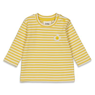 Feetje Langærmet skjorte med stribet æg-cited gul