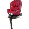 babyGO Kindersitz Fixleg Rotation 360 Red