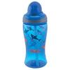 Láhev na pití s brčkem Nûby Soft Flip-It 360ml od 12 měsíců, modrá