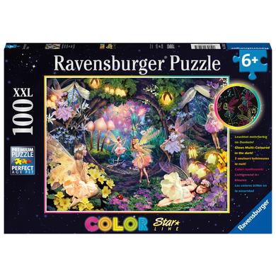 Ravensburger Color Star Line Puzzle - glødende skovfeer