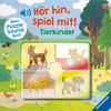 Ravensburger Hör hin, spiel mit! Mein Puzzle-Soundbuch: Tierkinder
