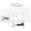Bopita Babyværelse Camille / My first House 60 x 120 cm hvid med pusleunderlag
