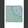 Sterntaler Badehåndklæde med hætte Kalla blå melange 100 x 100 cm 