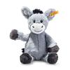 Steiff Donkey Dinkie gråblå, 20 cm