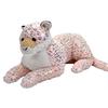 Wild Republic Blødt legetøj Cuddle kins Jumbo snow leopard pink