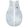 Alvi® Schlafsack Jersey Light Mosaik blau/weiß