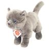 Teddy HERMANN ® kartuizer kat staand donkergrijs, 20 cm
