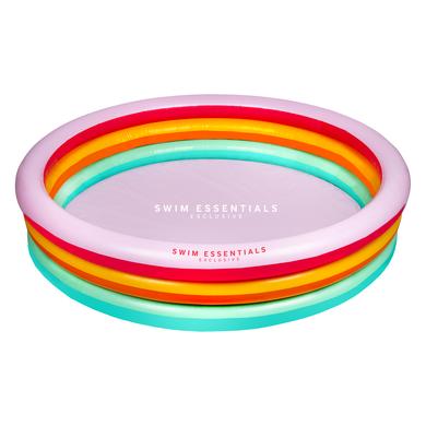 Swim Essential s Oppustelig pool Rainbow Ø 150 cm