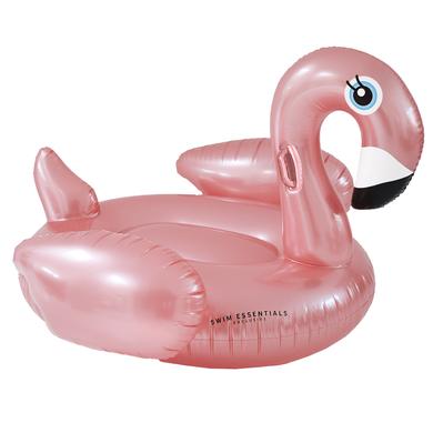 Swim Essential s Oppustelig flamingo rosa guld XL