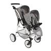 BAYER CHIC 2000 Tandem buggy TWINNY Jeans grijs