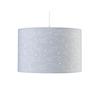 LIVONE Hanglamp Happy Style voor Kinderen Hart zilver-grijs/wit