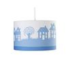 LIVONE Hanglamp Happy Style voor Kinderen Huis blauw/wit